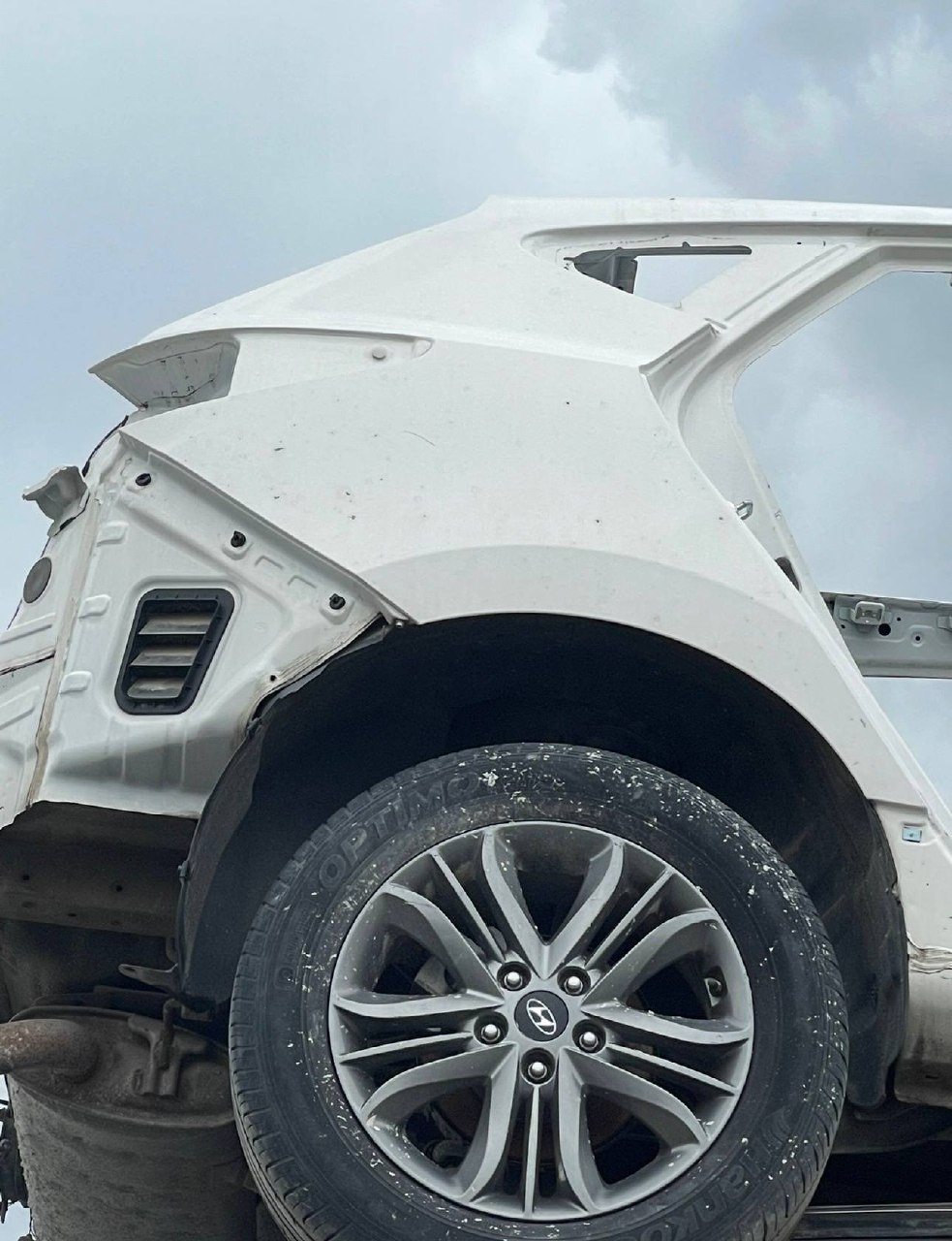 Hyundai ix35 komple arka kesme çamurluk